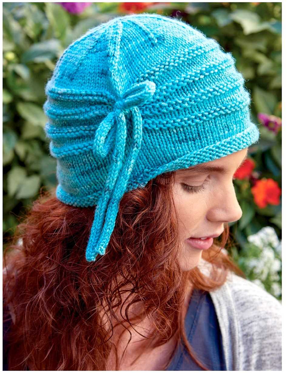 Knitted cloche pattern