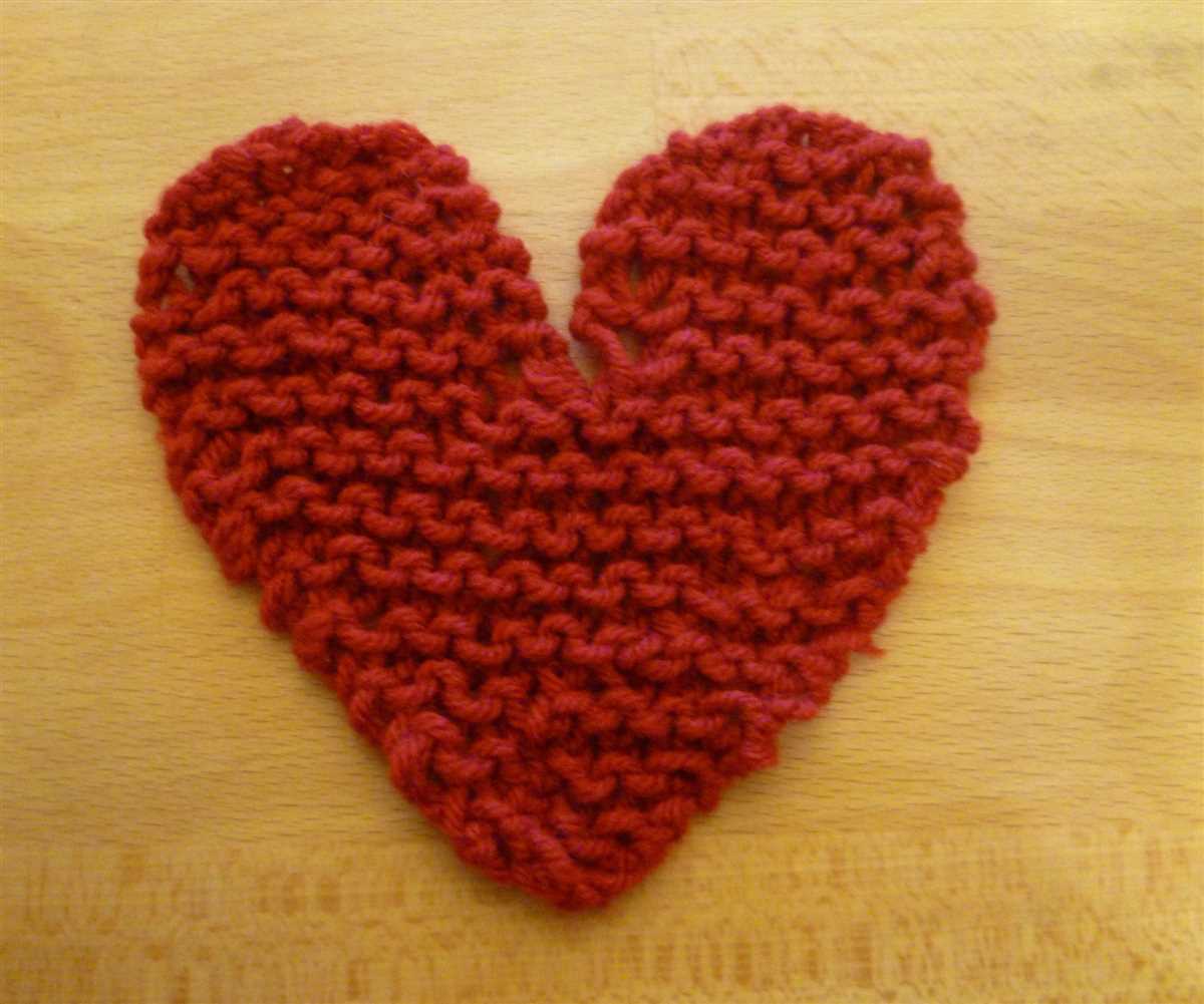 Free heart knitting pattern for nhs