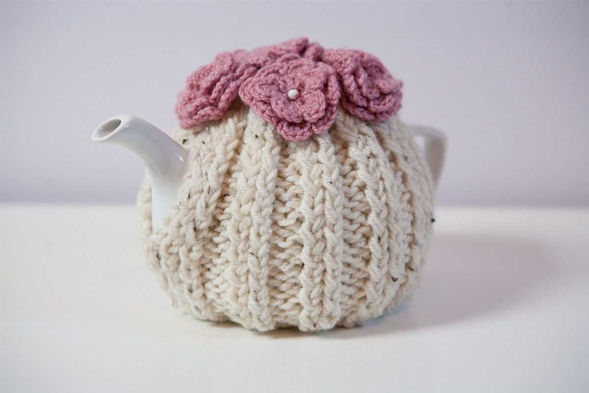 Knitted teapot cozy pattern