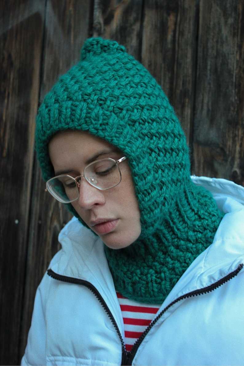 Free chunky balaclava knitting pattern