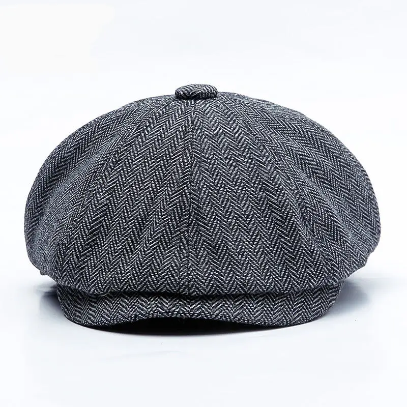 Knitted flat cap pattern