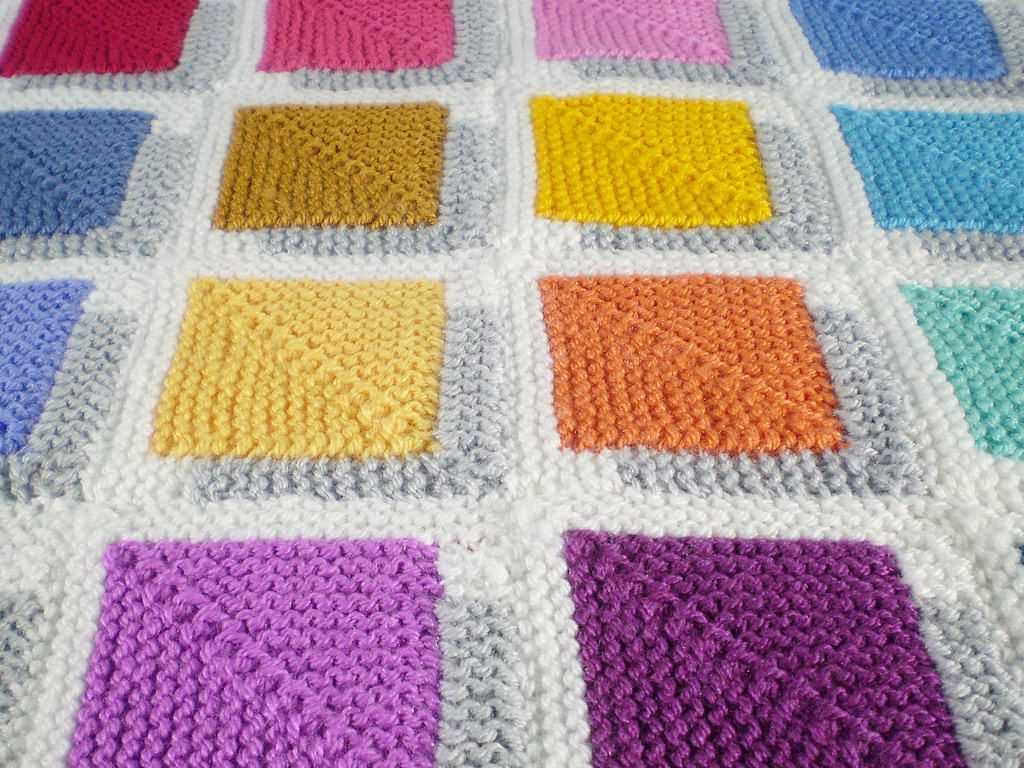 Magic squares knitting pattern