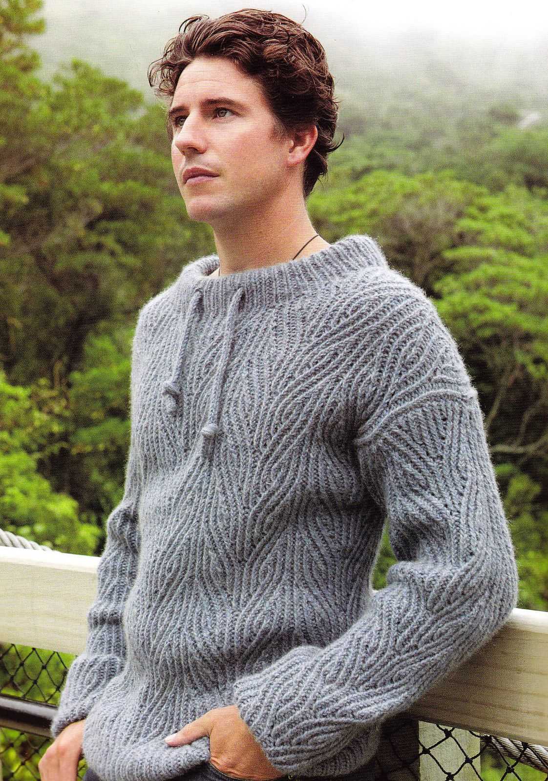 Male sweater knitting patterns