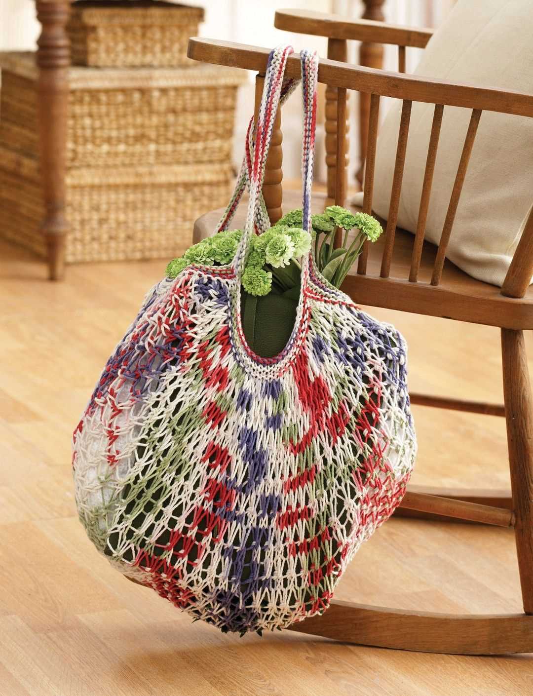 Market bag knitting pattern free