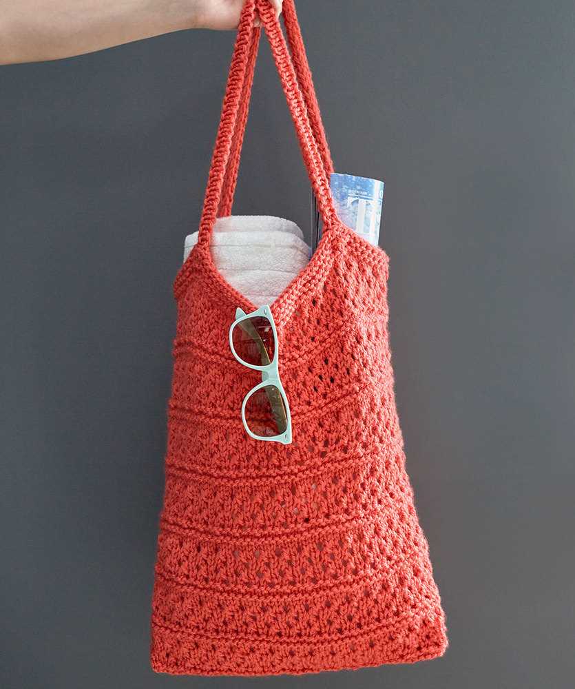 Market bag knitting pattern free