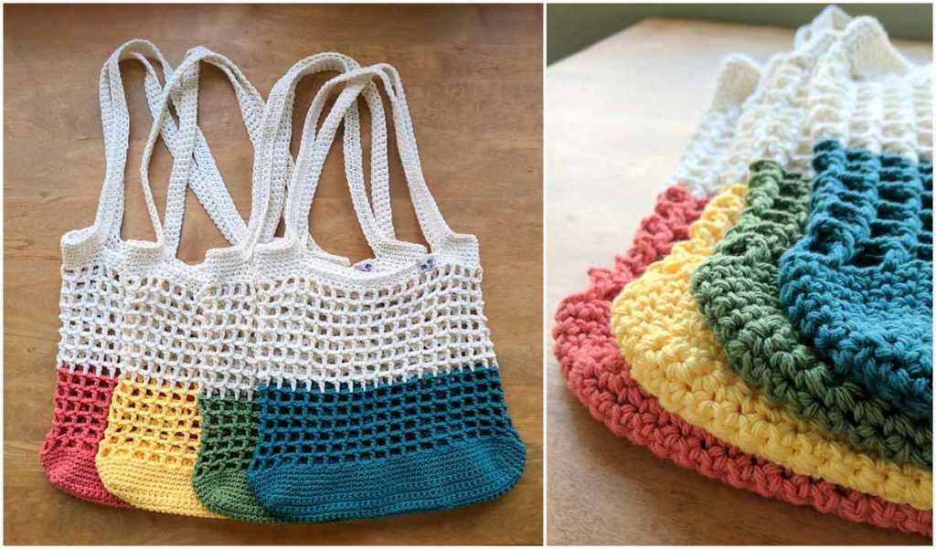 Market bag knitting pattern free