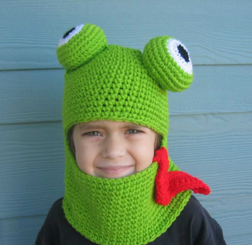 Frog knit hat pattern