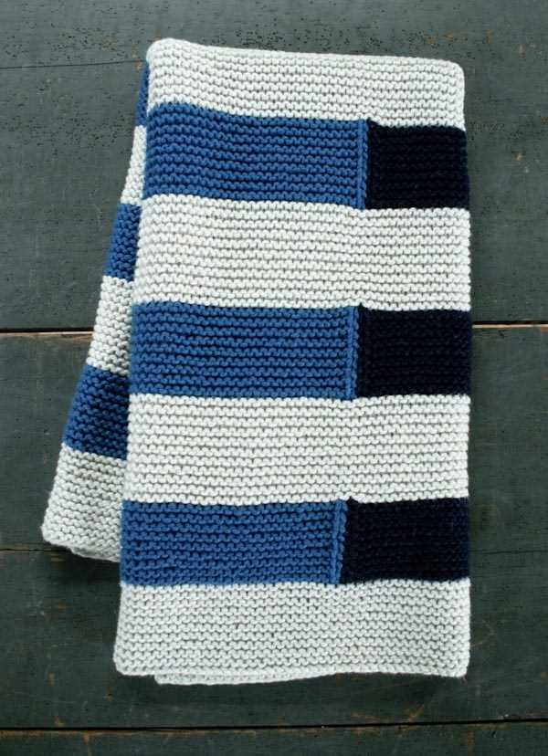 Knit and purl blanket patterns