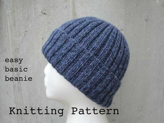 Men's slouchy beanie knitting pattern free