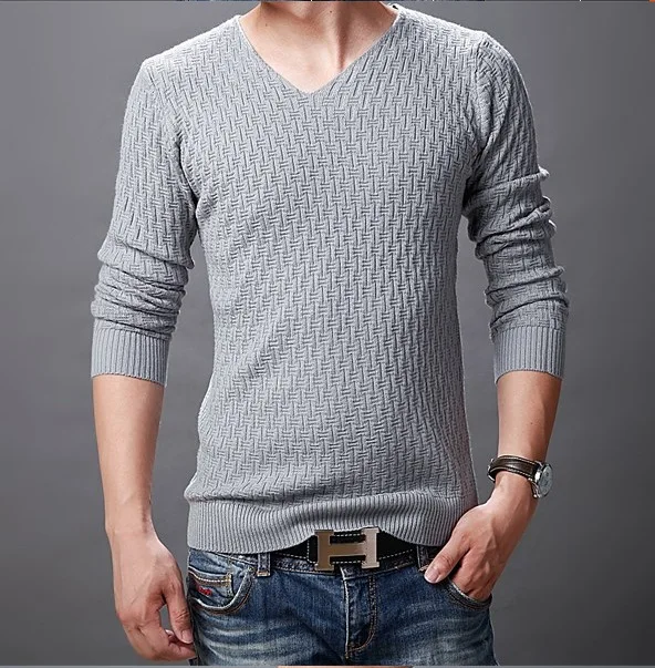 Men's v neck sweater knitting pattern free