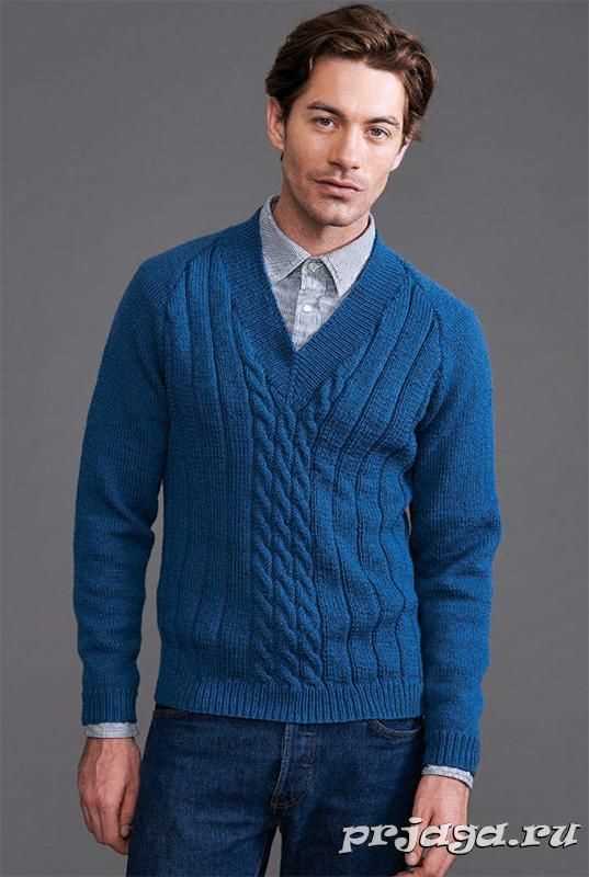 Men's cable knit sweater pattern free