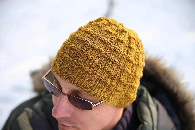 Men's hat knit pattern free