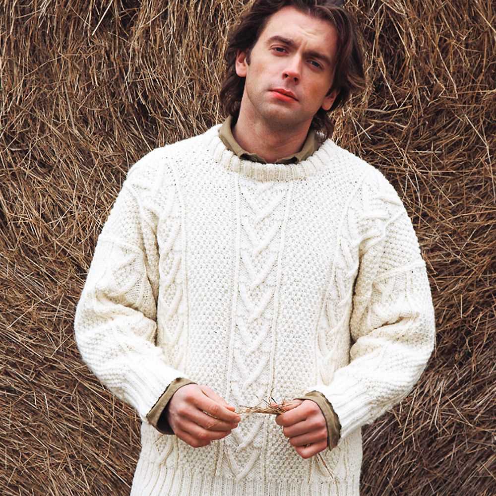 Mens chunky jumper knitting pattern free