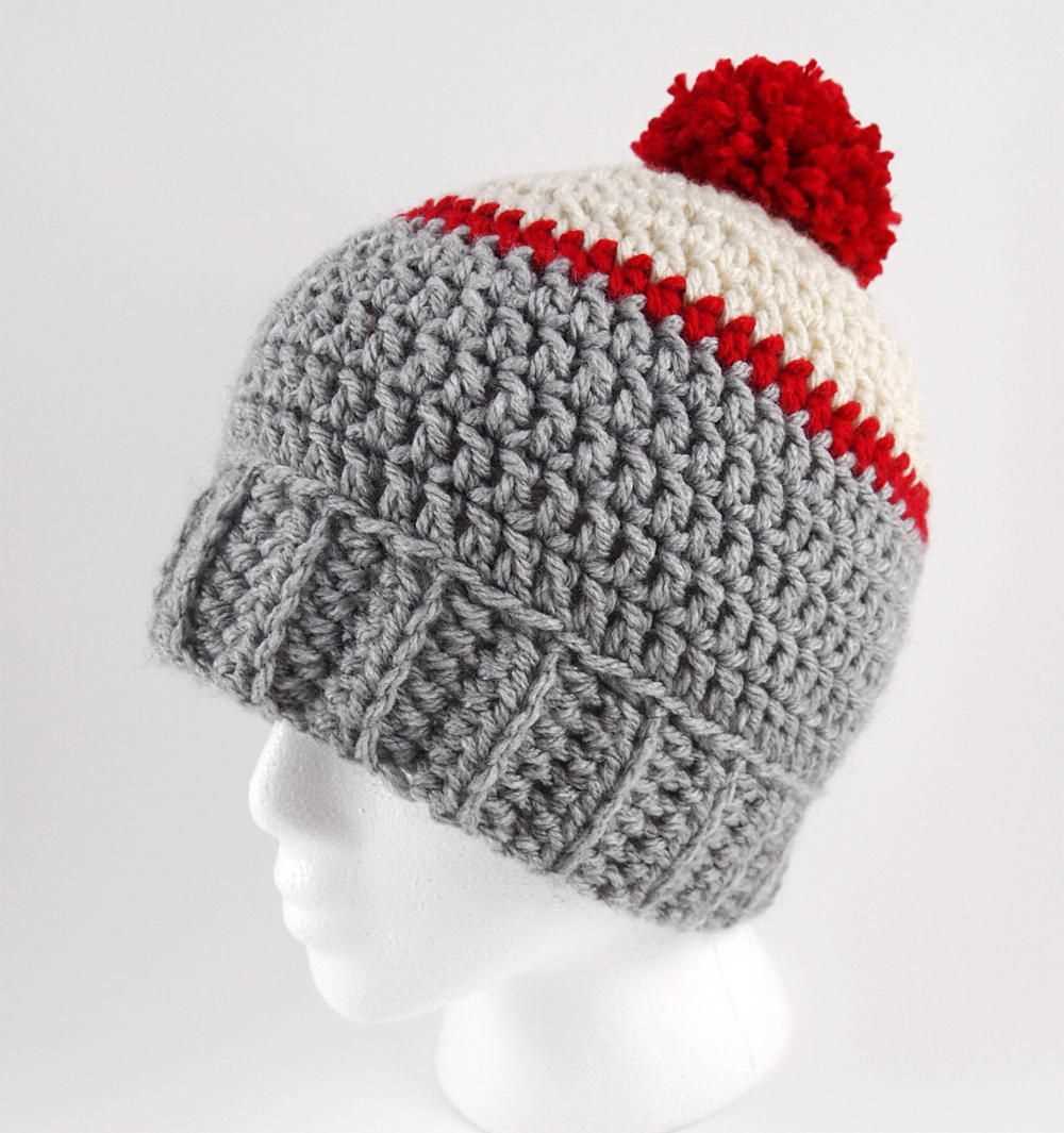 Mens fisherman beanie knitting pattern