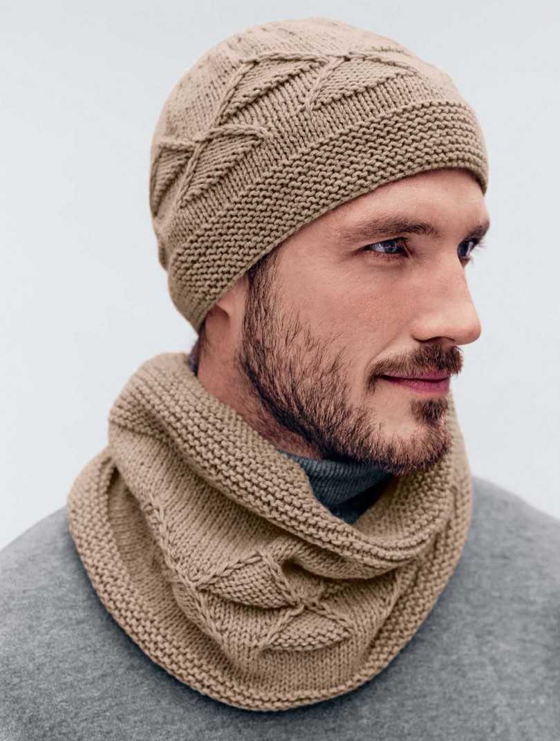 Mens hat free knitting pattern