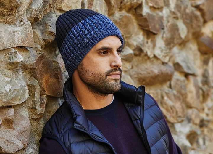 Mens beanie hat knitting pattern free uk