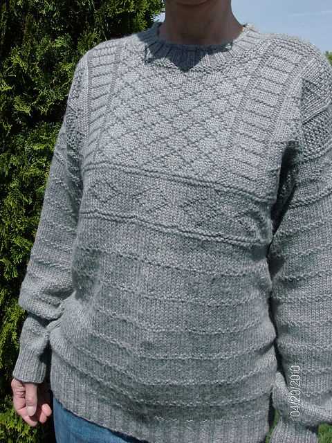 Mens sweater knitting pattern ravelry