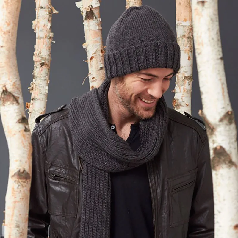 Mens winter hat knitting pattern