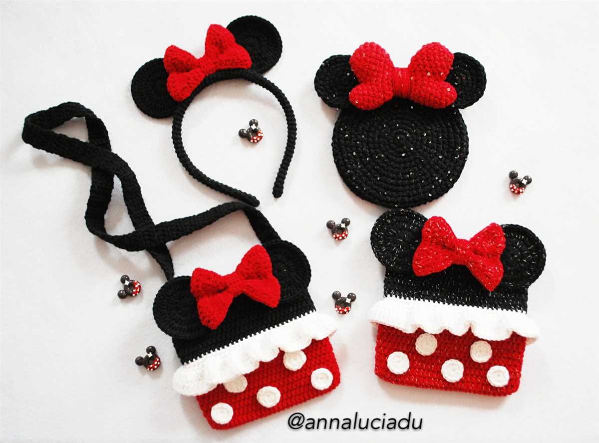 Minnie mouse knitting pattern free