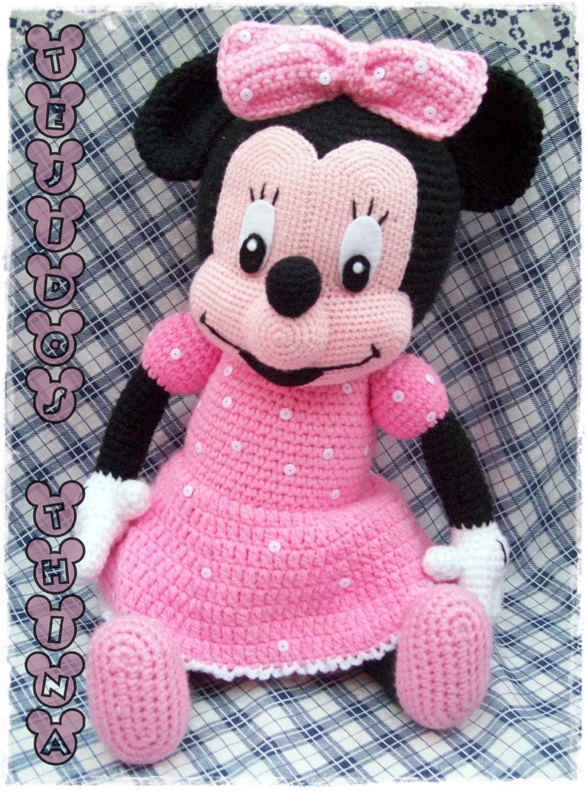 Minnie mouse knitting pattern free