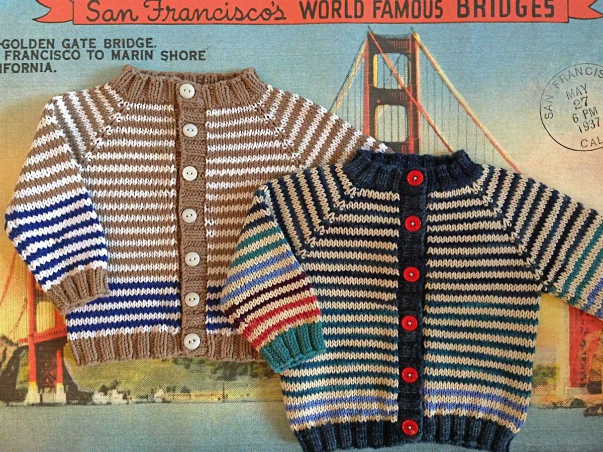 Free knitting patterns for baby sweaters