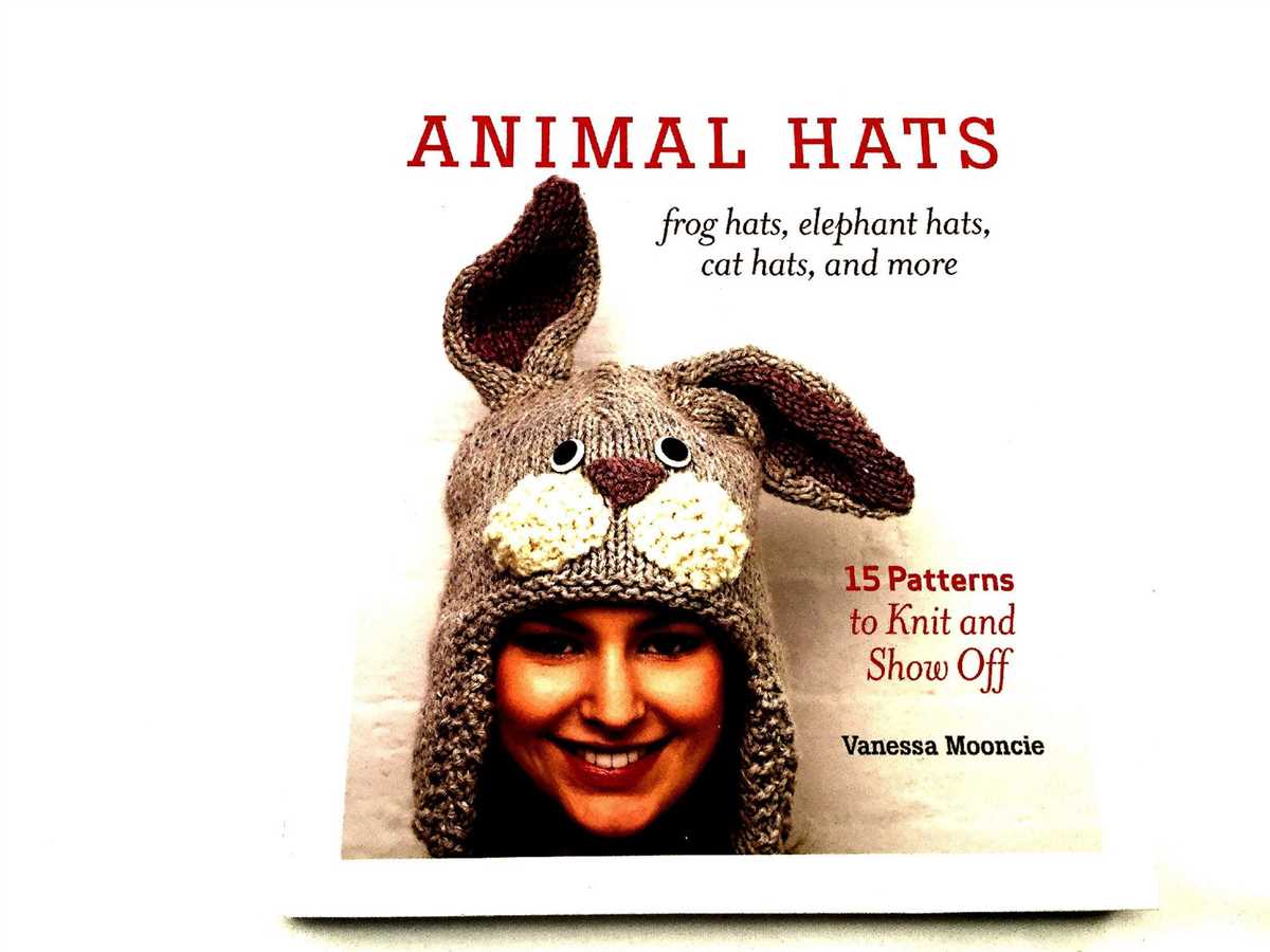 Animal hats 15 patterns to knit and show off