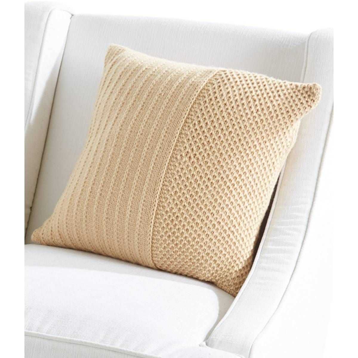 Knitted pillow free patterns