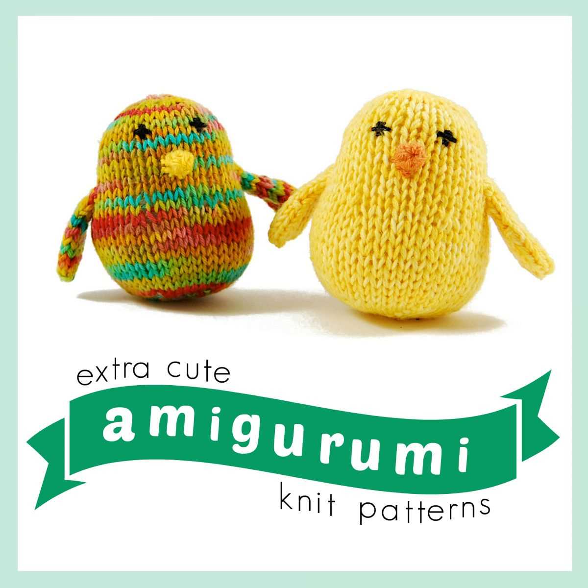 Amigurumi knit patterns free