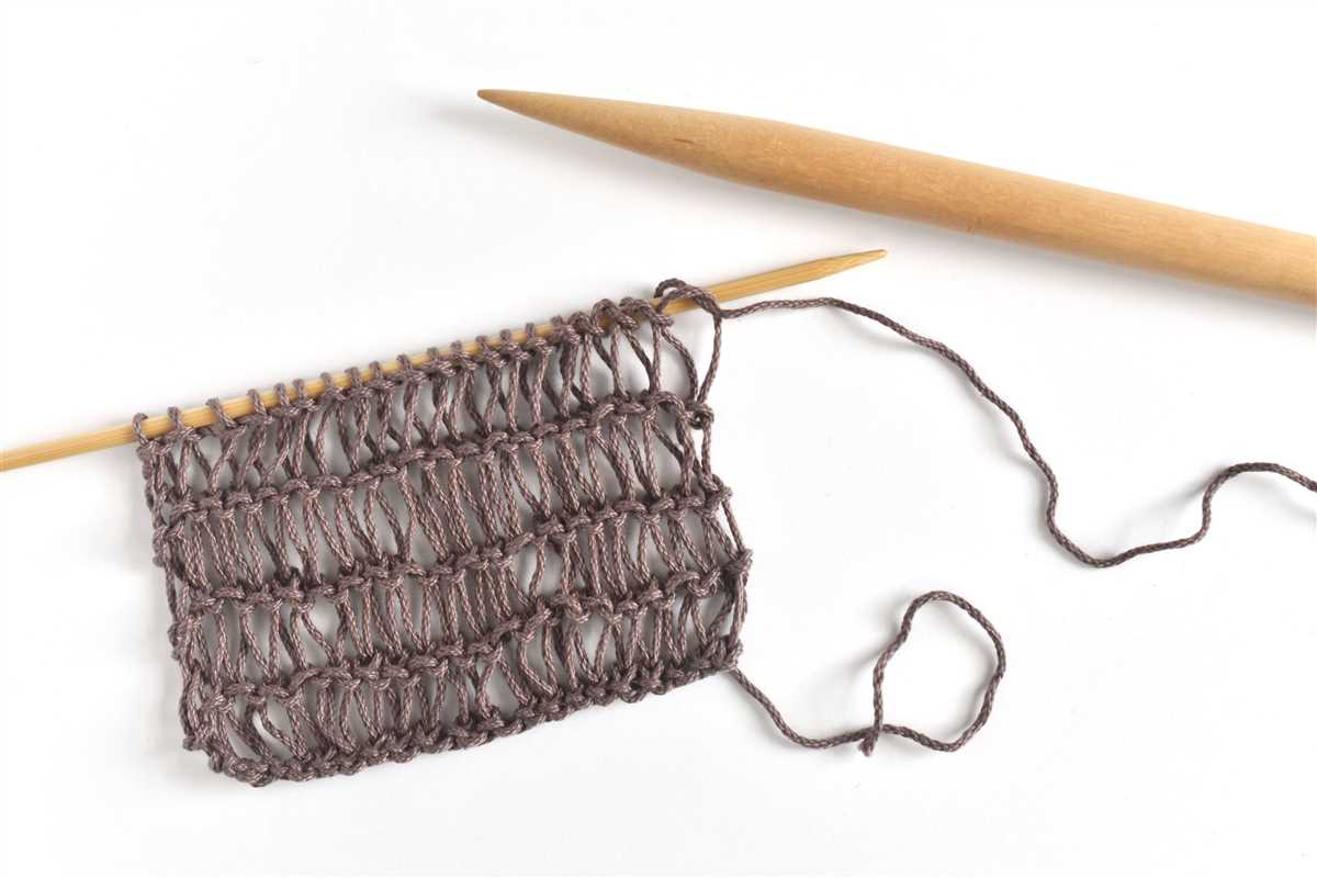 How to change a knitting pattern for different size needles