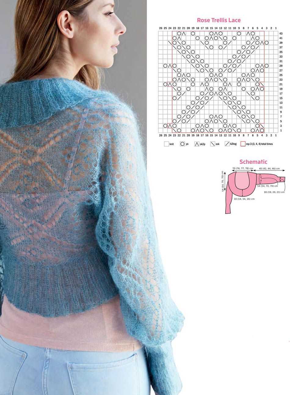 Mohair bolero knitting patterns