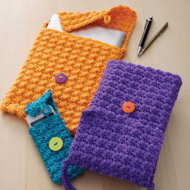 Knitted kindle case pattern