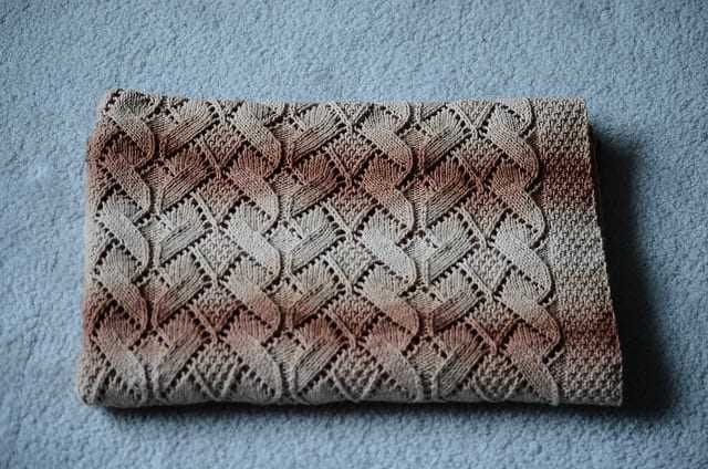 Moss stitch baby blanket free pattern knit