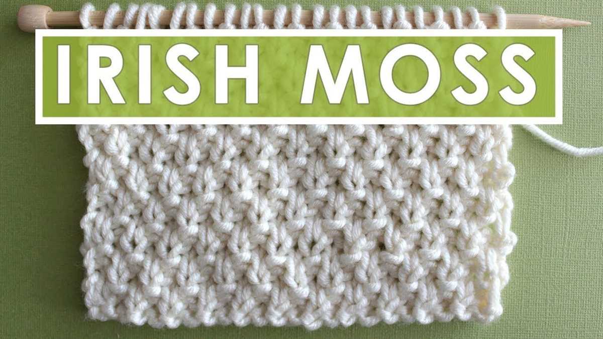 Moss stitch baby blanket free pattern knit