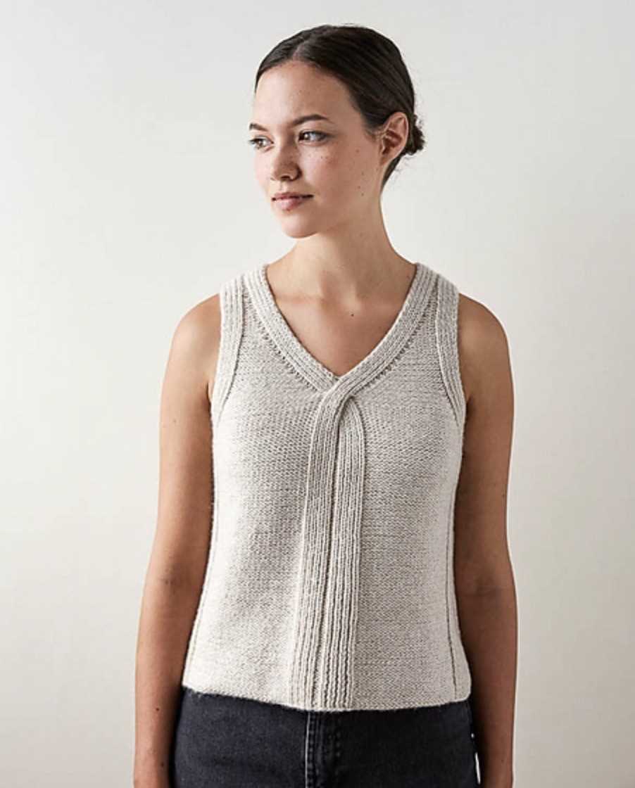 Knitting patterns for ladies tank tops