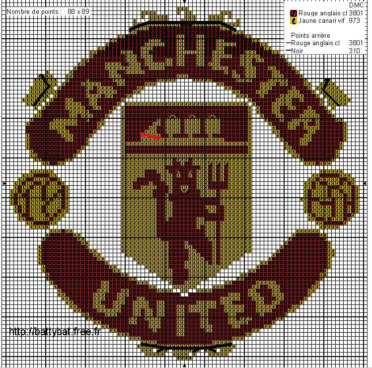 Manchester united knitting pattern