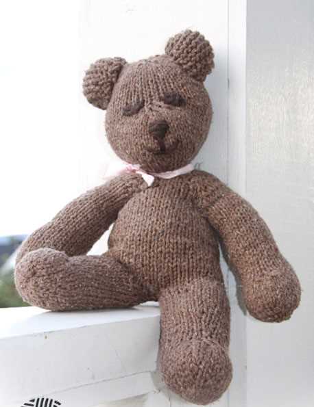 Mr bean teddy knitting pattern