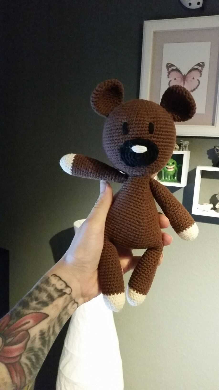 Mr bean teddy knitting pattern