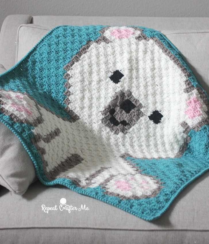 Animal blanket knitting pattern
