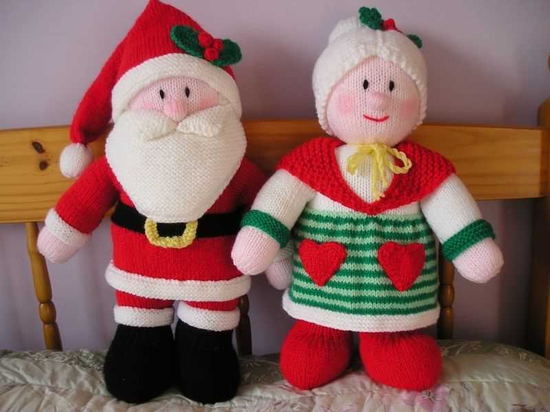 Santa claus knitting pattern free