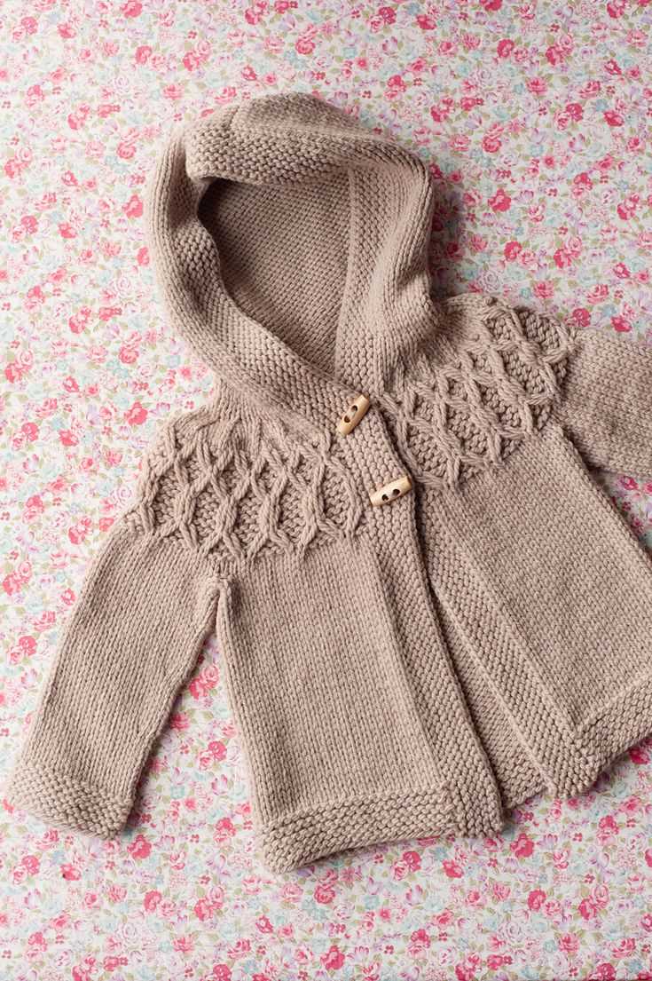 Knitting patterns for childrens hoodies