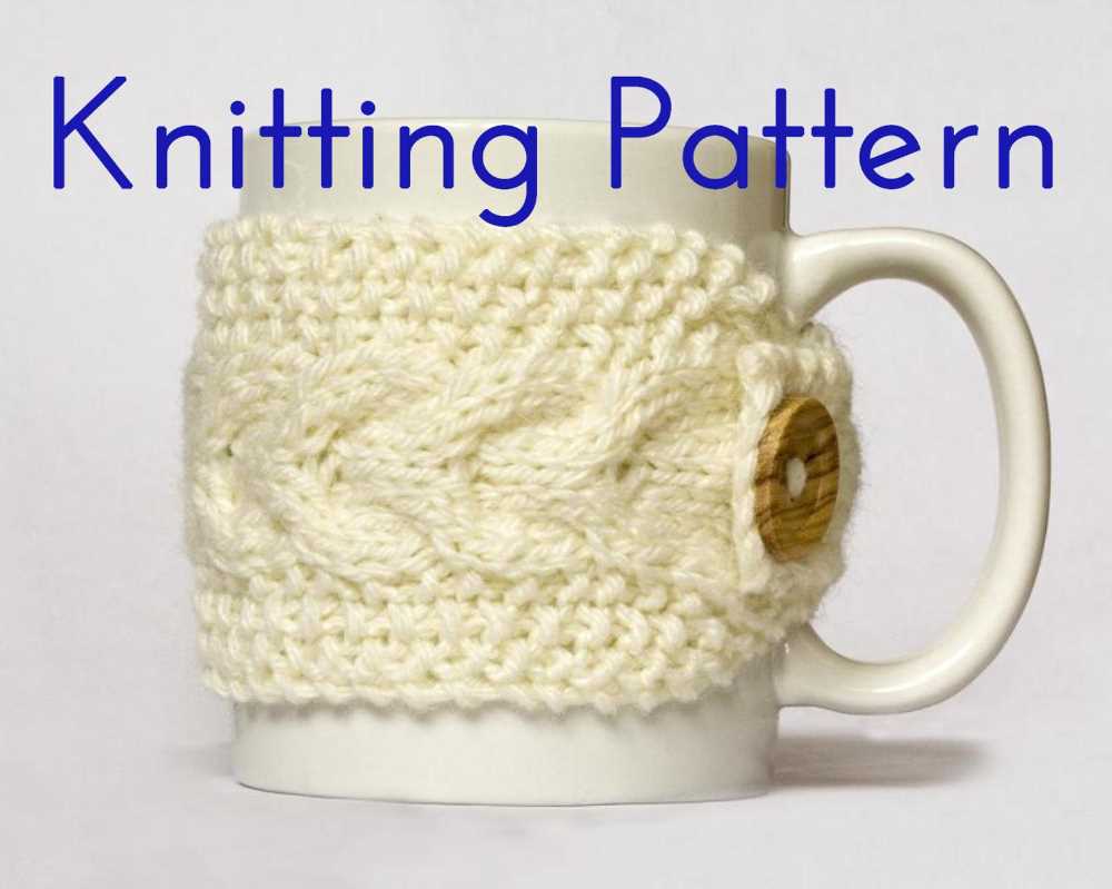 Mug cosy knitting pattern free