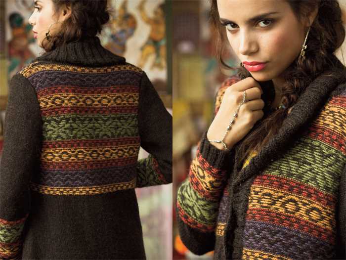 Knit coat patterns