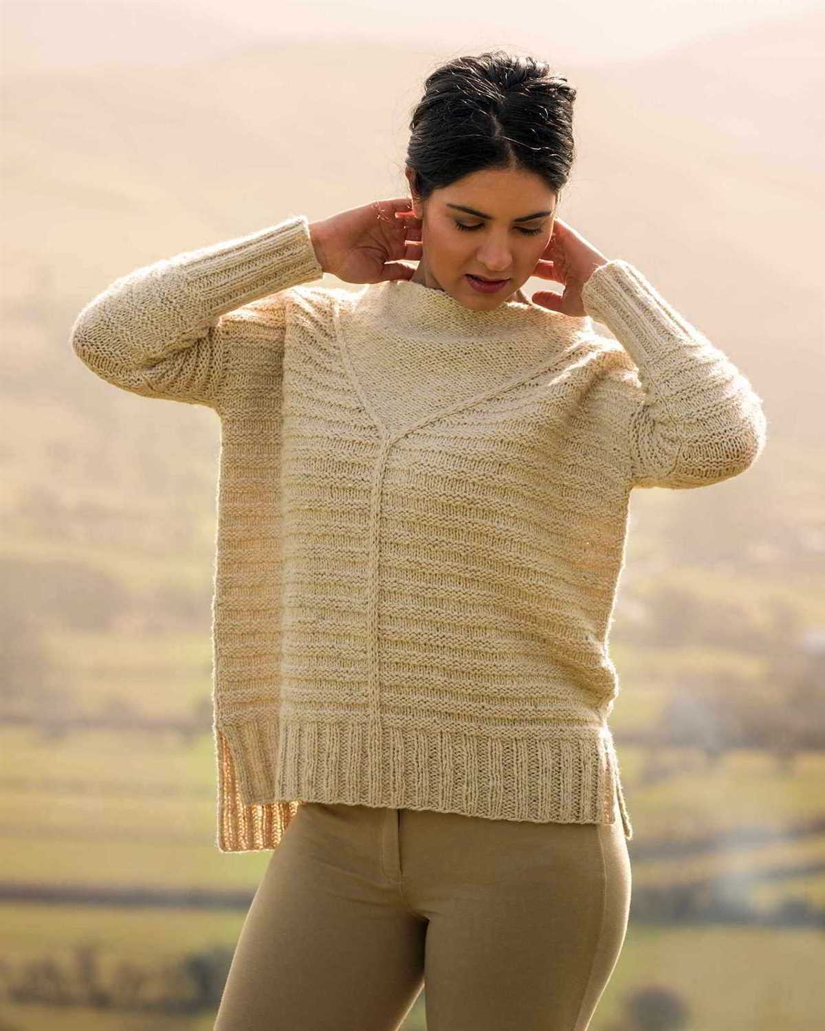 Plus size knit sweater patterns free