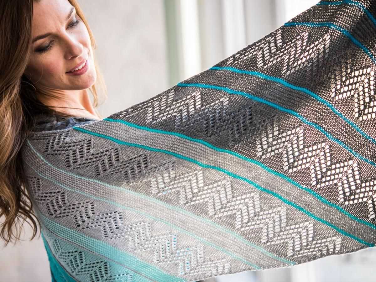 Lace wrap knitting pattern