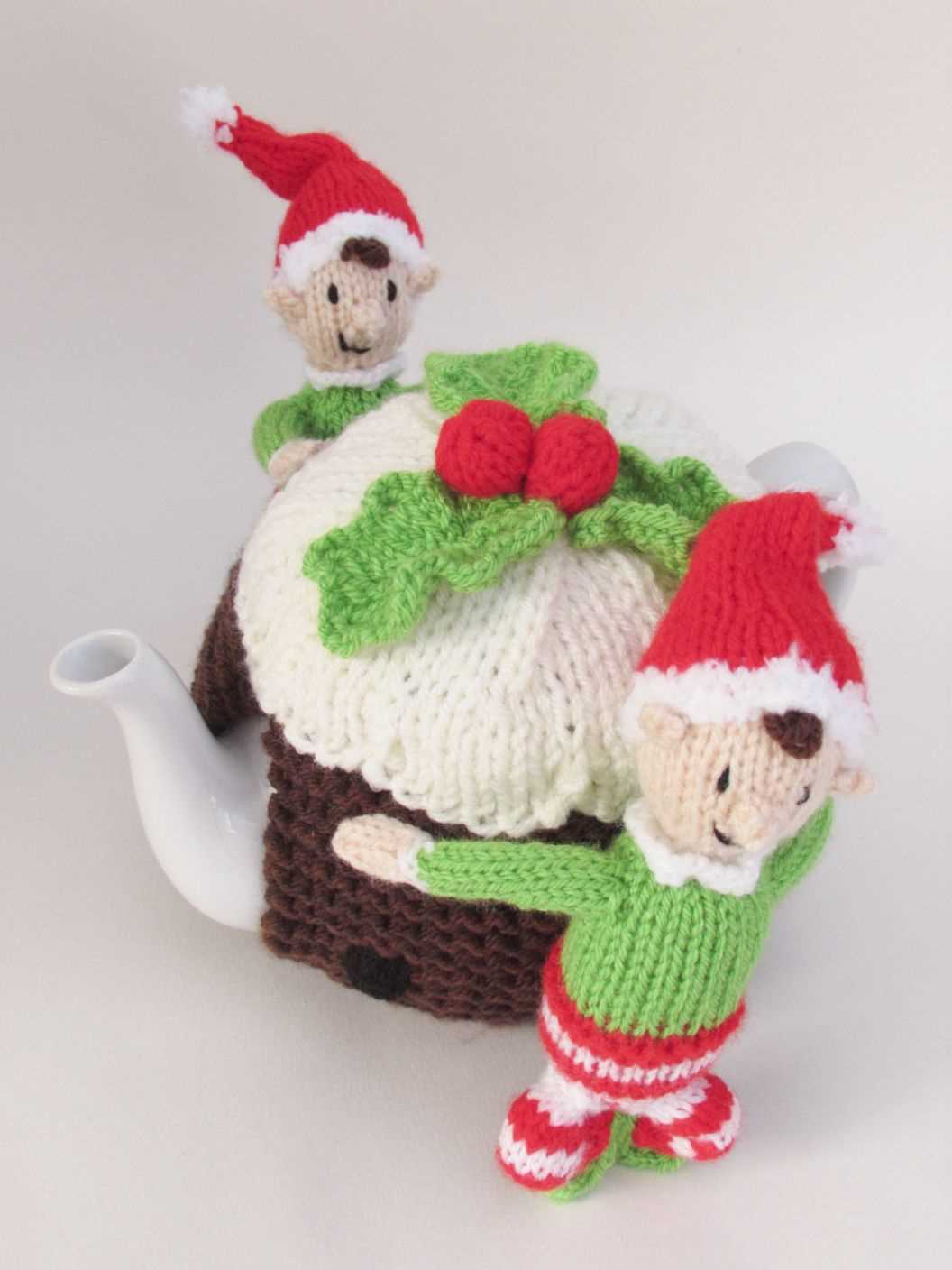 Knitting pattern christmas pudding