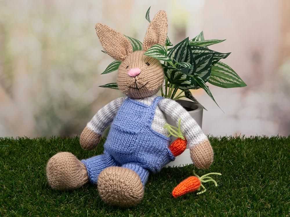 Free toy rabbit knitting patterns