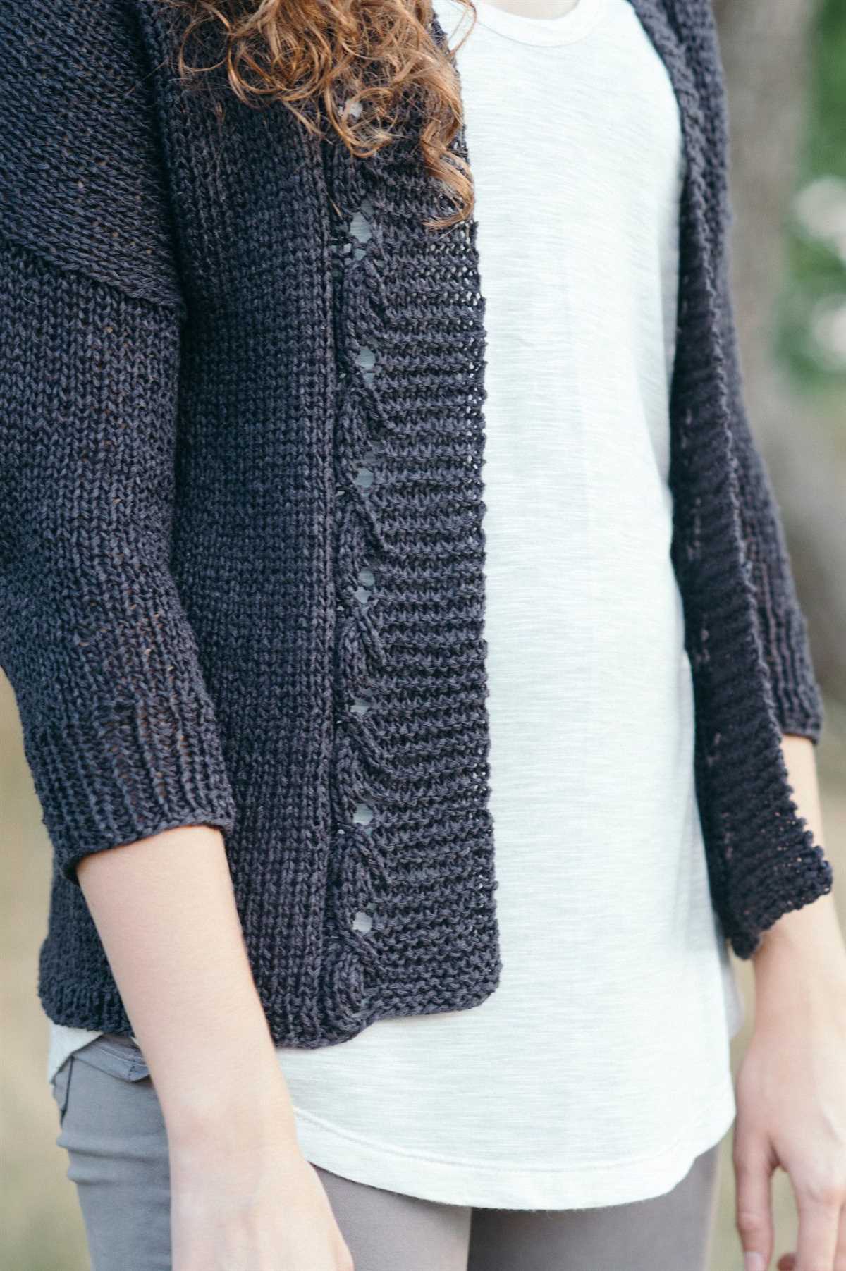 Womens cardigan knitting pattern