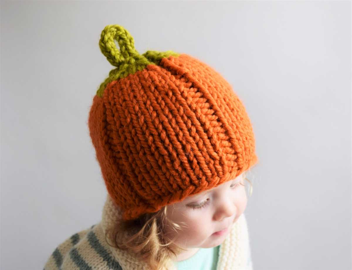 Childs chunky hat knitting pattern