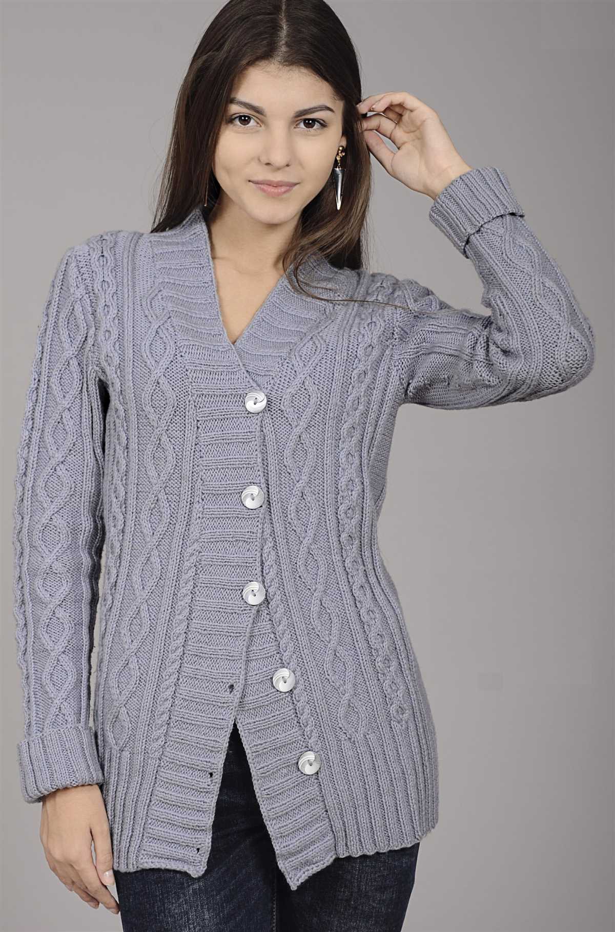 Knitted jacket patterns free womens