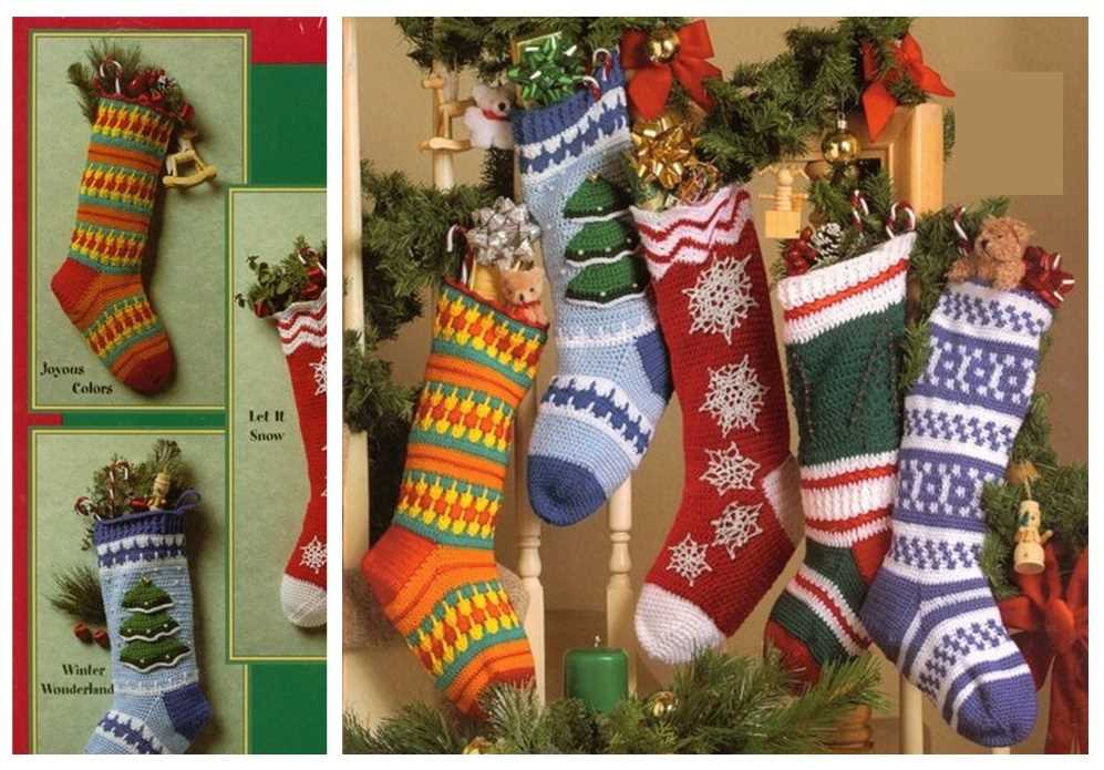 Knitting pattern xmas stocking